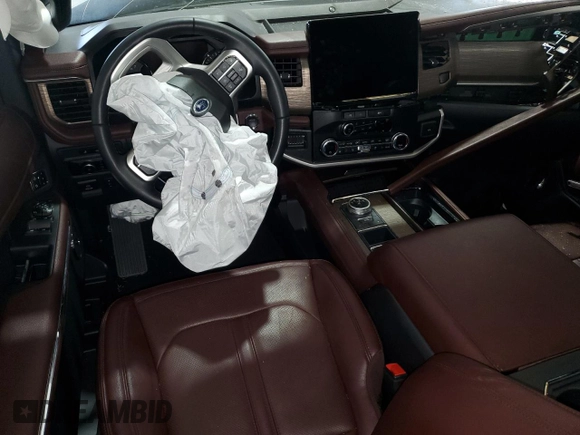 2024 Ford Expedition Max Limited with VIN 1FMJK1K8XREA62346, listed as a Copart auction lot 48613675 with Not provided miles and Salvage title. Bid and sale history available at DreamBid. Image 8.
