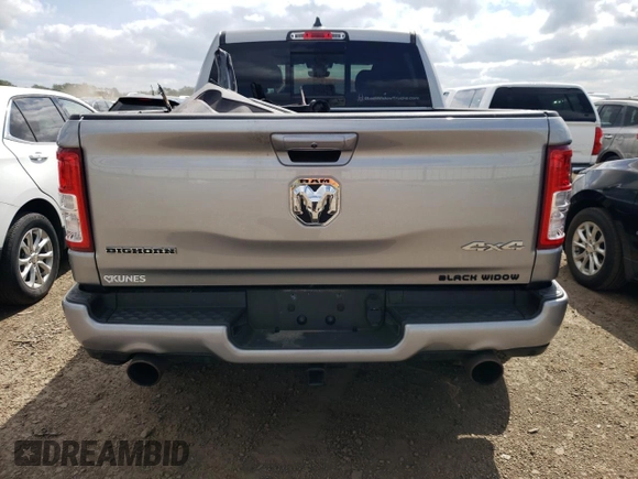 2022 Ram 1500 Big Horn with VIN 1C6SRFFT0NN135872, listed as a Copart auction lot 67926764 with 26,976 mi miles and Salvage title. Bid and sale history available at DreamBid. Image 6.