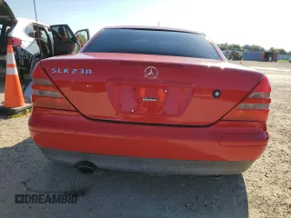 2000 Mercedes-Benz SLK-Class Kompressor with VIN WDBKK47F2YF161123, listed as a Copart auction lot 74316614 with 95,071 mi miles and Salvage Title. Bid and sale history available at carsss.com. Image 6.