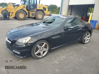 2014 Mercedes-Benz SLK-Class SLK 250 with VIN WDDPK4HA8EF088609, listed as a Copart auction lot 73640474 with 98,660 mi miles and Clean Title. Bid and sale history available at carsss.com. Image 1.
