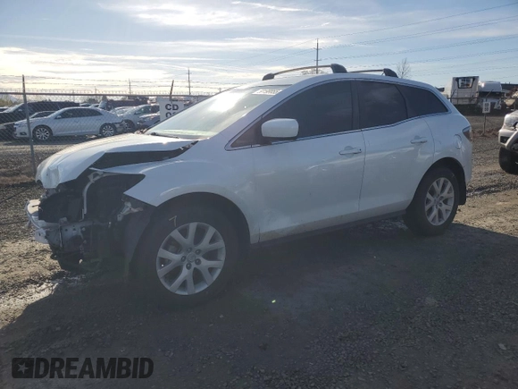 2008 Mazda CX-7 Sport with VIN JM3ER293880198463, listed as a Copart auction lot 50198855 with 111,518 mi miles and Salvage Title. Bid and sale history available at DreamBid. Image 1.