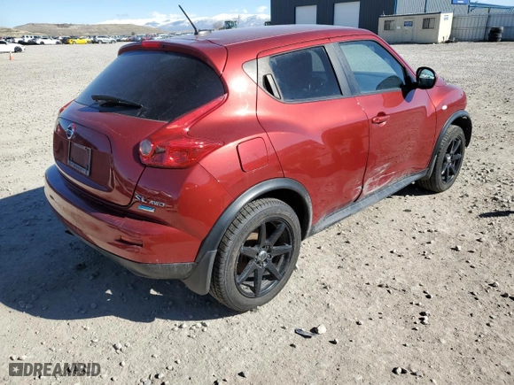 2013 Nissan Juke S with VIN JN8AF5MVXDT212516, listed as a Copart auction lot 45429305 with 160,147 mi miles and Salvage Title. Bid and sale history available at carsss.com. Image 3.