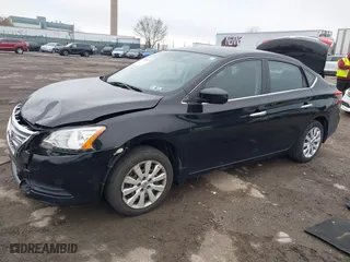 2015 Nissan Sentra SV with VIN 3N1AB7AP0FL657737, listed as a IAAI auction lot 41886658 with 123,994 mi miles. Bid and sale history available at carsss.com. Image 2.