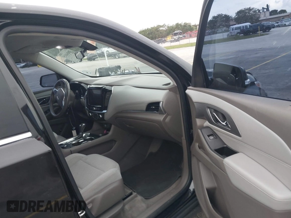 2018 Chevrolet Traverse LT Cloth with VIN 1GNERGKW2JJ119838, listed as a IAAI auction lot 42193729 with 31,312 mi miles and . Bid and sale history available at DreamBid. Image 5.