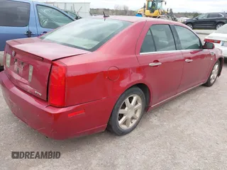 2008 Cadillac STS RWD w/1SB with VIN 1G6DK67V480136615, listed as a IAAI auction lot 41834987 with 163,842 mi miles. Bid and sale history available at carsss.com. Image 4.