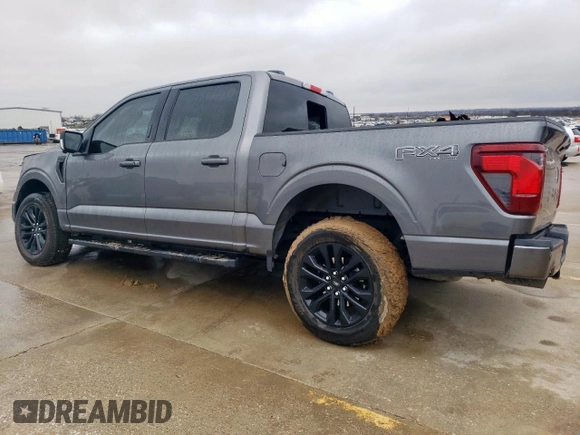 2024 Ford F-150 XLT with VIN 1FTFW3L55RFA14004, listed as a Copart auction lot 45779285 with 14,944 mi miles and Salvage Title. Bid and sale history available at carsss.com. Image 2.