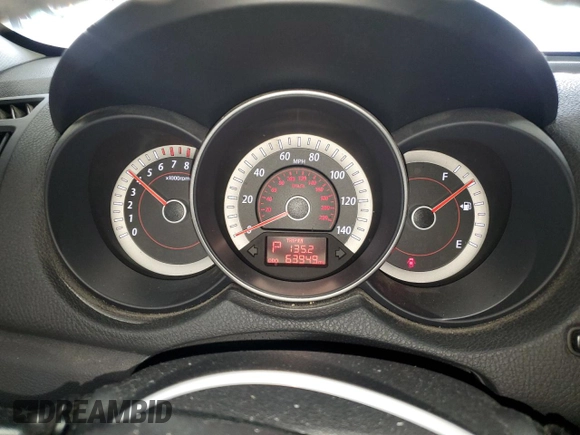 2010 Kia Forte EX z VIN KNAFU4A27A5230657, wystawiony jako Copart lot #58817345 z przebiegiem 63 949 mil mil oraz Nie do naprawy • Non repairable. Historia ofert i sprzedaży dostępna na DreamBid. Obrazek 9.