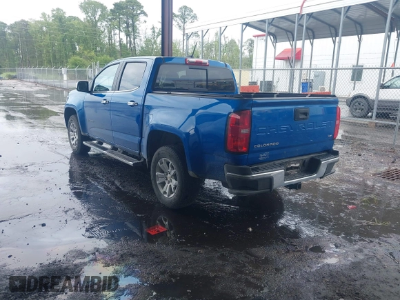 2022 Chevrolet Colorado 2WD LT с VIN 1GCGSCEN2N1113271, выставлен на аукционе IAAI как лот 42432884 с пробегом 62 165 миль миль и . История ставок и продаж доступна на DreamBid. Изображение 3.