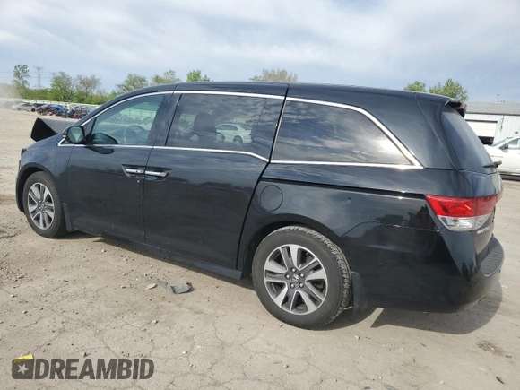 2014 Honda Odyssey Touring z VIN 5FNRL5H94EB006827, wystawiony jako Copart lot #55859715 z przebiegiem 195 131 mil mil oraz Szkoda całkowita • Salvage title. Historia ofert i sprzedaży dostępna na DreamBid. Obrazek 2.