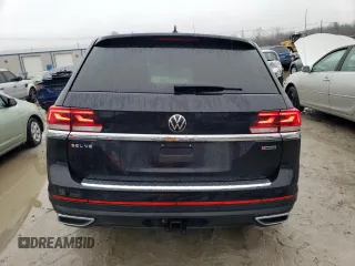 2022 Volkswagen Atlas SEL with VIN 1V2BR2CA6NC534834, listed as a Copart auction lot 82413944 with 40,338 mi miles and Salvage title. Bid and sale history available at DreamBid. Image 6.