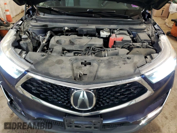 2019 Acura RDX with VIN 5J8TC2H30KL040662, listed as a Copart auction lot 49136725 with 216,923 mi miles and Salvage title. Bid and sale history available at DreamBid. Image 12.