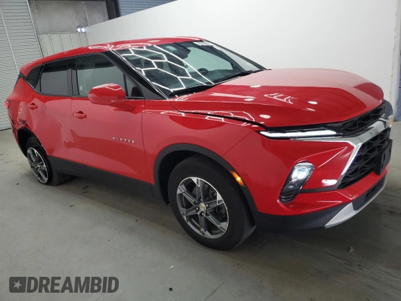 2023 Chevrolet Blazer LT с VIN 3GNKBHR40PS213886, выставлен на аукционе Copart как лот 55051435 с пробегом 45 383 миль миль и Списание • Salvage title. История ставок и продаж доступна на DreamBid. Изображение 4.