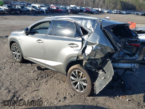 2016 Lexus NX 200t with VIN JTJYARBZ5G2047875, listed as a IAAI auction lot 41228224 with 176,567 mi miles. Bid and sale history available at carsss.com. Image 3.