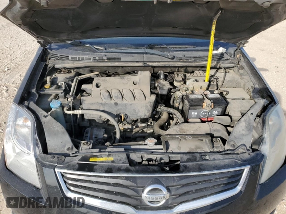 2010 Nissan Sentra SR with VIN 3N1AB6APXAL683796, listed as a Copart auction lot 46342345 with 120,703 mi miles and Salvage Title. Bid and sale history available at DreamBid. Image 12.