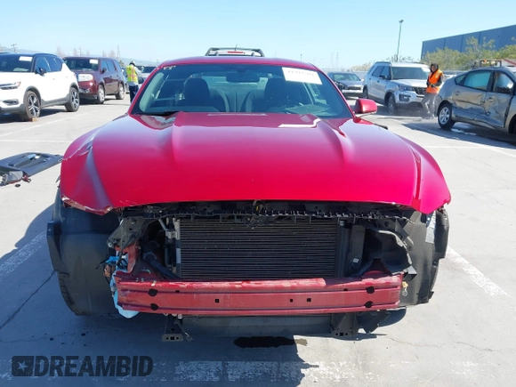 2017 Ford Mustang V6 with VIN 1FA6P8AM7H5266142, listed as a IAAI auction lot 41993504 with 53,107 mi miles and . Bid and sale history available at carsss.com. Image 13.