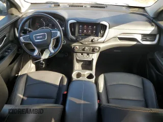 2021 GMC Terrain SLT with VIN 3GKALVEV5ML381905, listed as a Copart auction lot 45365715 with 31,317 mi miles and Salvage Title. Bid and sale history available at DreamBid. Image 8.