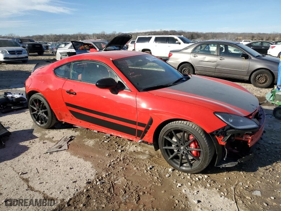 2024 Toyota GR86 TRUENO Edition with VIN JF1ZNBM1XR9750365, listed as a Copart auction lot 42285655 with 2,831 mi miles and Salvage Title. Bid and sale history available at carsss.com. Image 4.
