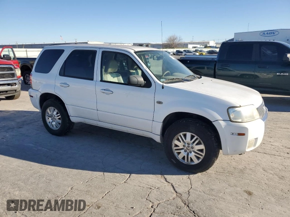 2006 Mercury Mariner Luxury with VIN 4M2CU57126KJ19429, listed as a Copart auction lot 46883765 with 150,486 mi miles and Clean title. Bid and sale history available at DreamBid. Image 4.