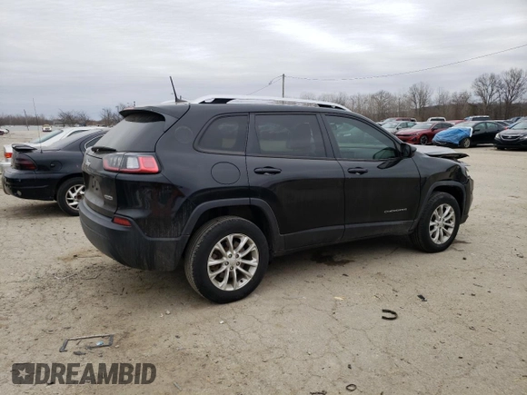2020 Jeep Cherokee Latitude with VIN 1C4PJMCB7LD546758, listed as a Copart auction lot 47546315 with 104,802 mi miles and Salvage title. Bid and sale history available at DreamBid. Image 3.