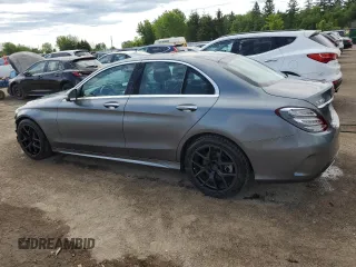 2018 Mercedes-Benz C 300 with VIN 55SWF4KB4JU275029, listed as a Copart auction lot 60671925 with 86,508 mi miles and Salvage title. Bid and sale history available at DreamBid. Image 2.
