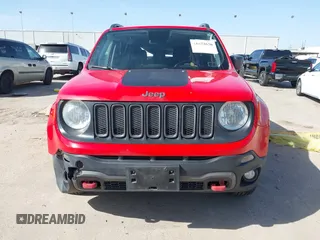 2018 Jeep Renegade Trailhawk with VIN ZACCJBCB9JPH37406, listed as a IAAI auction lot 41822630 with 57,711 mi miles and . Bid and sale history available at DreamBid. Image 12.