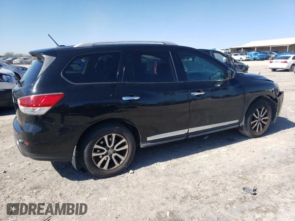 2013 Nissan Pathfinder SL with VIN 5N1AR2MM9DC643563, listed as a Copart auction lot 50131875 with 151,413 mi miles and Clean Title. Bid and sale history available at carsss.com. Image 3.