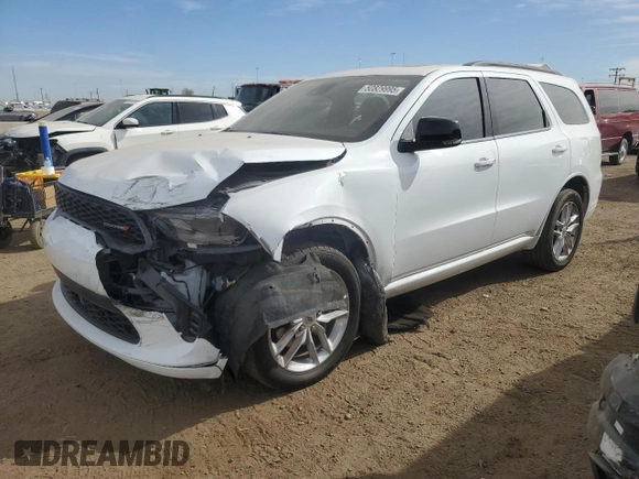 2023 Dodge Durango GT Plus z VIN 1C4RDJDG8PC581023, wystawiony jako Copart lot #50829995 z przebiegiem 35 557 mil mil oraz Szkoda całkowita • Salvage title. Historia ofert i sprzedaży dostępna na DreamBid. Obrazek 1.