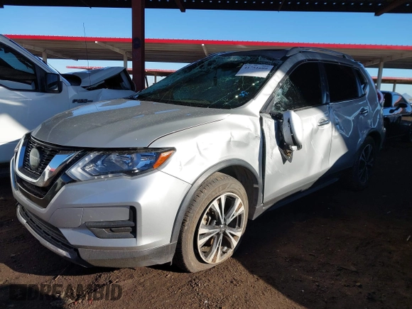 2019 Nissan Rogue SV with VIN JN8AT2MT6KW265036, listed as a IAAI auction lot 41751609 with 83,493 mi miles. Bid and sale history available at carsss.com. Image 18.