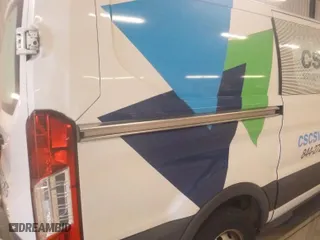 2016 Ford Transit Cargo Van with VIN 1FTYE1YM0GKB15603, listed as a IAAI auction lot 42044957 with 143,650 mi miles. Bid and sale history available at carsss.com. Image 1.