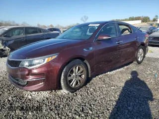 2016 Kia Optima LX with VIN 5XXGT4L3XGG017741, listed as a Copart auction lot 83065824 with 158,453 mi miles and Salvage Title. Bid and sale history available at DreamBid. Image 1.