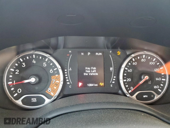 2023 Jeep Renegade Latitude с VIN ZACNJDB13PPP23861, выставлен на аукционе Copart как лот 60873945 с пробегом 10 841 миль миль и Списание • Salvage title. История ставок и продаж доступна на DreamBid. Изображение 9.