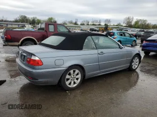 2006 BMW 3 Series 325Ci with VIN WBABW33476PX88389, listed as a Copart auction lot 51974635 with 141,423 mi miles and Salvage Title. Bid and sale history available at carsss.com. Image 3.