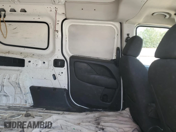 2017 Ram ProMaster City Cargo Van Tradesman with VIN ZFBERFAB3H6E11566, listed as a Copart auction lot 72975894 with 124,673 mi miles and Salvage Title. Bid and sale history available at carsss.com. Image 11.