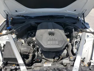 2022 Genesis G70 2.0T with VIN KMTG34TA6NU098521, listed as a Copart auction lot 55772275 with 30,439 mi miles and Salvage title. Bid and sale history available at DreamBid. Image 11.