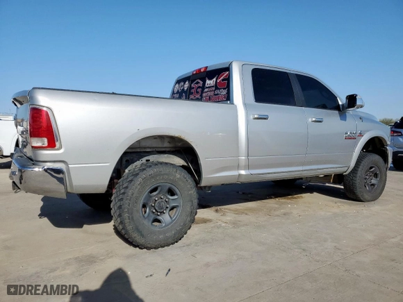 2018 Ram 2500 Laramie with VIN 3C6UR5FL1JG241897, listed as a Copart auction lot 48211105 with 215,750 mi miles and Salvage Title. Bid and sale history available at carsss.com. Image 3.