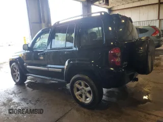 2006 Jeep Liberty Limited with VIN 1J4GL58K66W165494, listed as a Copart auction lot 59162625 with 106,334 mi miles and Salvage title. Bid and sale history available at DreamBid. Image 2.