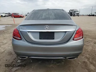 2015 Mercedes-Benz C with VIN 55SWF4JB2FU088994, listed as a Copart auction lot 52219555 with 158,461 mi miles and Clean Title. Bid and sale history available at carsss.com. Image 6.