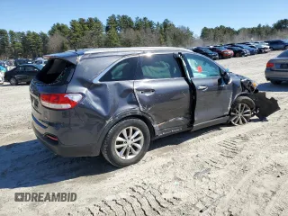 2017 Kia Sorento LX with VIN 5XYPGDA3XHG288867, listed as a Copart auction lot 49844105 with 0 mi miles and Salvage Title. Bid and sale history available at carsss.com. Image 3.