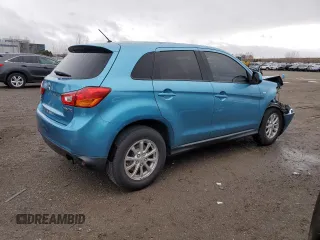 2014 Mitsubishi Outlander Sport SE with VIN 4A4AJ3AU9EE603276, listed as a Copart auction lot 81506614 with 267,913 mi miles and Salvage title. Bid and sale history available at DreamBid. Image 3.