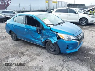 2023 Mitsubishi Mirage ES with VIN ML32FUFJ4PHF06026, listed as a IAAI auction lot 41958642 with 12,497 mi miles and . Bid and sale history available at DreamBid. Image 1.