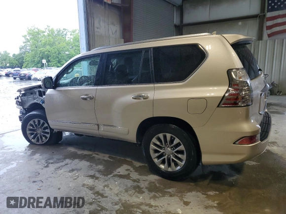 2015 Lexus GX 460 Luxury with VIN JTJJM7FX4F5099338, listed as a Copart auction lot 57854125 with 93,073 mi miles and Salvage title. Bid and sale history available at DreamBid. Image 2.