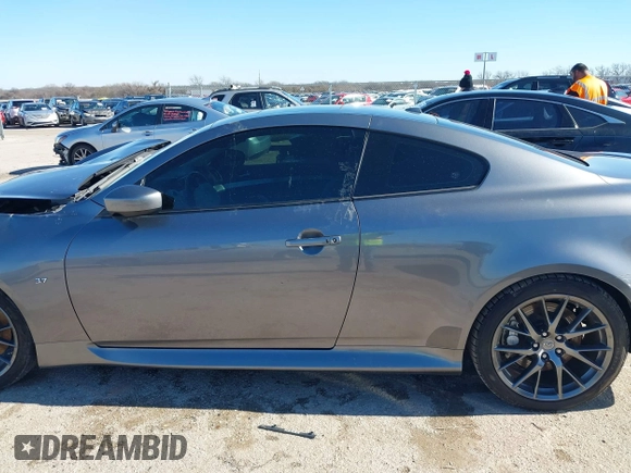 2014 Infiniti Q60 Coupe Journey with VIN JN1CV6EK9EM111709, listed as a IAAI auction lot 41207393 with 33,094 mi miles. Bid and sale history available at carsss.com. Image 14.