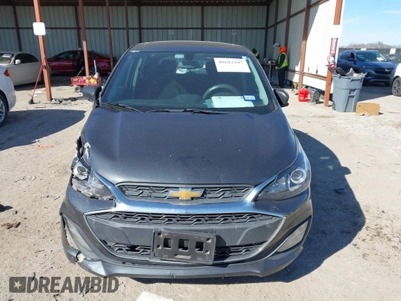 2020 Chevrolet Spark LS with VIN KL8CB6SA3LC474441, listed as a IAAI auction lot 41613297 with 83,106 mi miles. Bid and sale history available at carsss.com. Image 12.