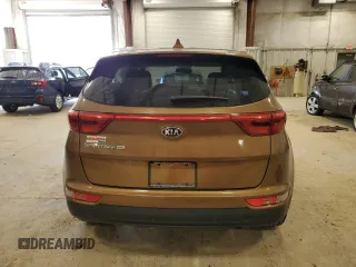 2017 Kia Sportage LX with VIN KNDPM3AC8H7235245, listed as a Copart auction lot 54477635 with 62,804 mi miles and Clean Title. Bid and sale history available at carsss.com. Image 6.