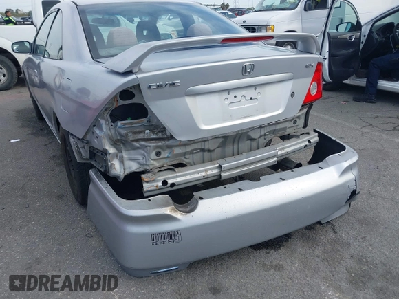 2005 Honda Civic EX with VIN 1HGEM219X5L020511, listed as a IAAI auction lot 41603371 with 250,284 mi miles. Bid and sale history available at carsss.com. Image 6.