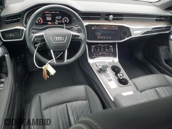 2019 Audi A6 Premium Plus with VIN WAUL2AF22KN074125, listed as a Copart auction lot 45741245 with 49,983 mi miles and Salvage Title. Bid and sale history available at carsss.com. Image 8.