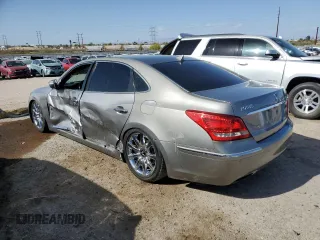 2013 Hyundai Equus Signature with VIN KMHGH4JH4DU058836, listed as a Copart auction lot 51837815 with 112,093 mi miles and Salvage Title. Bid and sale history available at DreamBid. Image 2.