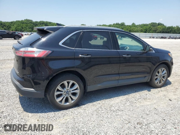 2019 Ford Edge Titanium z VIN 2FMPK3K97KBB88857, wystawiony jako Copart lot #60638805 z przebiegiem 124 068 mil mil oraz Czysty tytuł • Clean title. Historia ofert i sprzedaży dostępna na DreamBid. Obrazek 3.