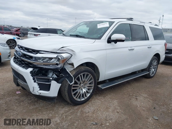 2023 Ford Expedition Max Limited z VIN 1FMJK2A86PEA55771, wystawiony jako IAAI lot #41290472 z przebiegiem 39 663 mil mil oraz . Historia ofert i sprzedaży dostępna na DreamBid. Obrazek 6.