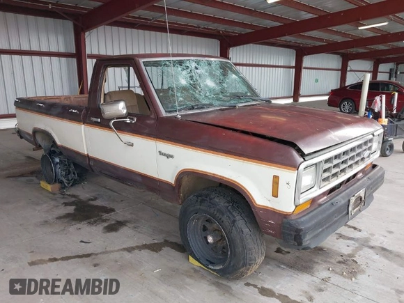 1983 Ford Ranger with VIN 1FTCR11S0DUB91099, listed as a IAAI auction lot 41713374 with 55,418 mi miles and . Bid and sale history available at DreamBid. Image 1.